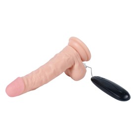 17 cm Gerçekçi Titreşimli Dildo Vibratör Penis - Hunk Eagle görsel 3