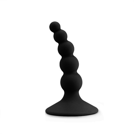 10,4 cm Vantuzlu Boğumlu Anal Plug görsel 2
