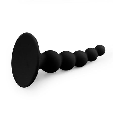 10,4 cm Vantuzlu Boğumlu Anal Plug görsel 3