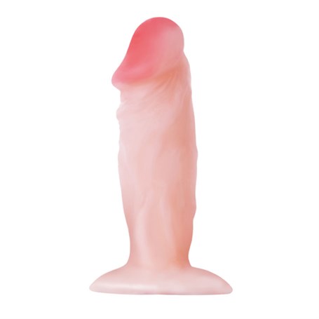 11 cm Vantuzlu Damarlı Penis Anal Plug görsel 3