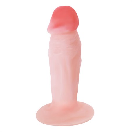 11 cm Vantuzlu Damarlı Penis Anal Plug görsel 2