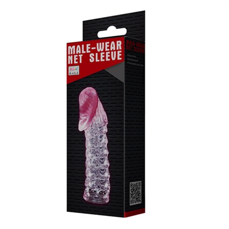 11,5 cm Silikon Şeffaf Penis Kılıfı görsel 5
