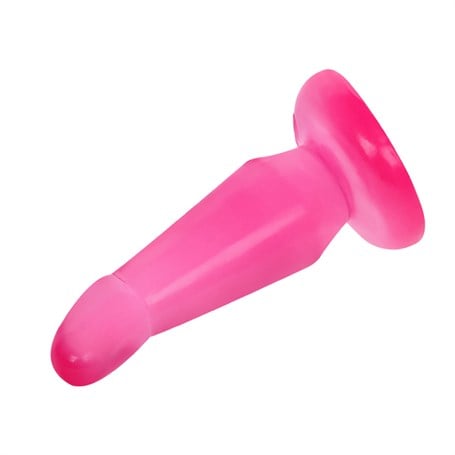 12 cm Vantuzlu Jel Anal Plug görsel 3