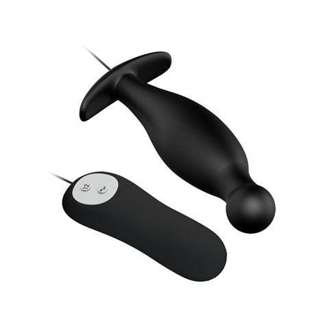 12 Fonksiyon Kumandalı 11,7 cm Titreşimli Anal Plug görsel 3