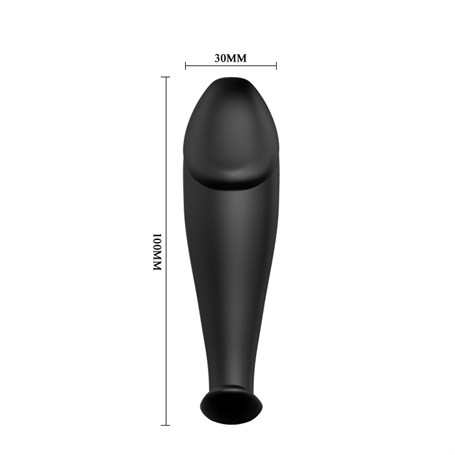 12 Fonksiyon Kumandalı 10 cm Titreşimli Anal Plug görsel 5