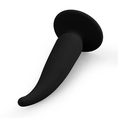 12,7 cm Vantuzlu Silikon Anal Plug görsel 3