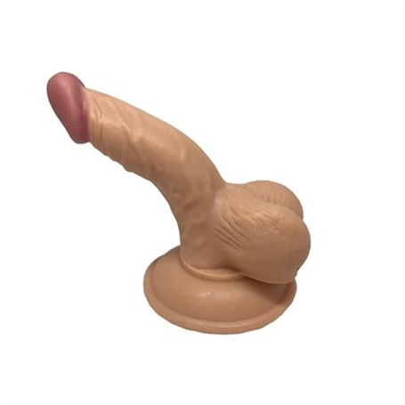 13 cm Belden Bağlamalı Realistik Anal Vajinal Dildo Penis Set görsel 2