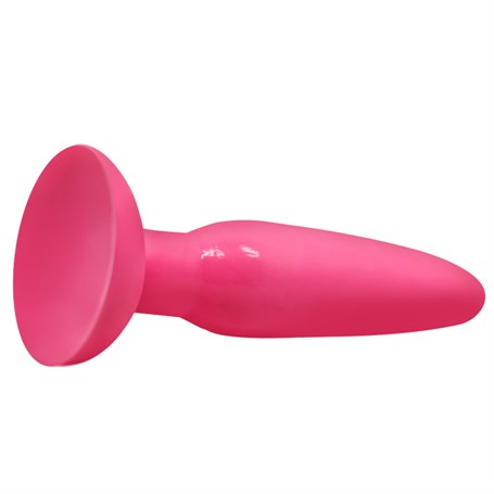 13,5 cm Vantuzlu Jel Anal Plug görsel 4