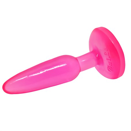 14 cm Vantuzlu Jel Anal Plug görsel 2