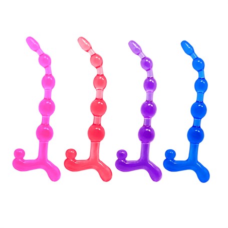 20 cm Sıralı Boğumlu Anal Açıcı Plug görsel 4