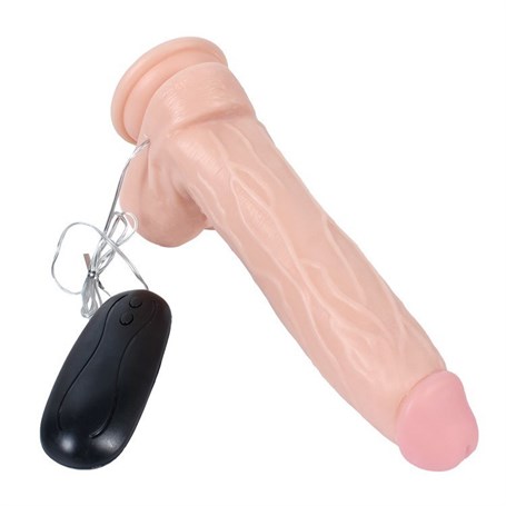 20,5 cm Belden Bağlamalı Gerçekçi Titreşimli Dildo Vibratör Penis Set görsel 4