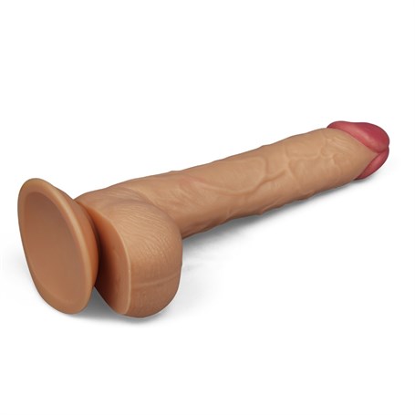 27,5 cm Gerçekçi Dev Dildo Penis - King Sized görsel 3