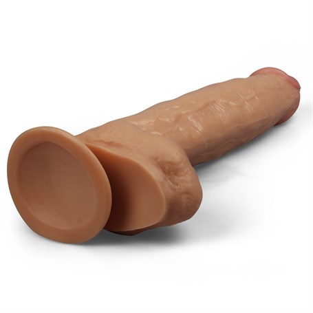 30 cm Gerçekçi Ekstra Uzun & Kalın Dildo Penis - King Sized görsel 3