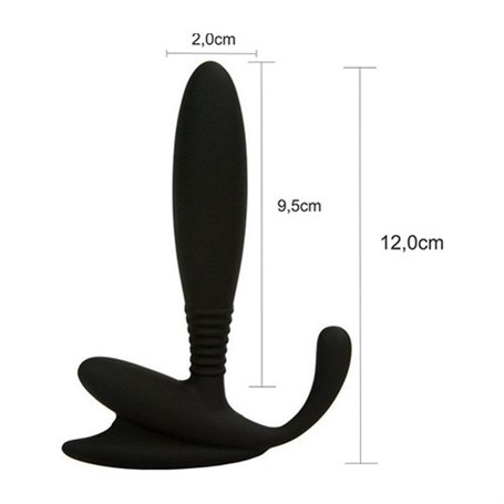 Anal & Prostat Stimulator 7 Farklı Titreşimli Anal Plug P-Spot Vibratör görsel 2