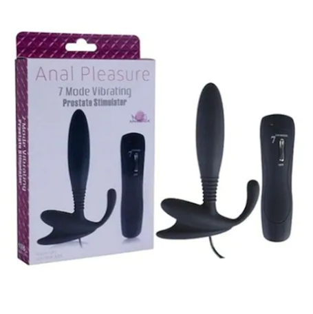 Anal & Prostat Stimulator 7 Farklı Titreşimli Anal Plug P-Spot Vibratör görsel 4