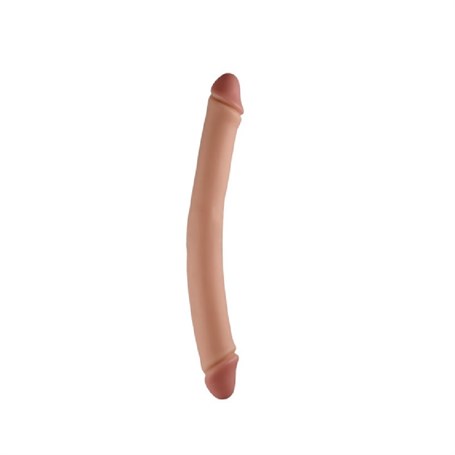 Çift Taraflı Realistik Dildo Anal Vajinal Penis 34 cm - Hobare görsel 4