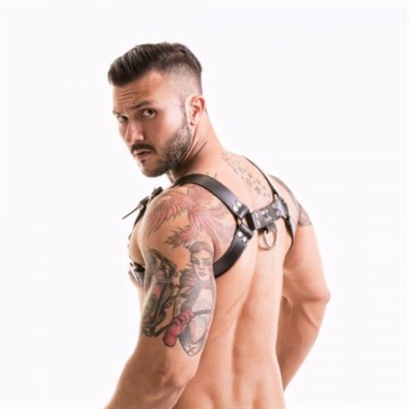 Fetish Dream Erkek Harness Deri Kemer görsel 5