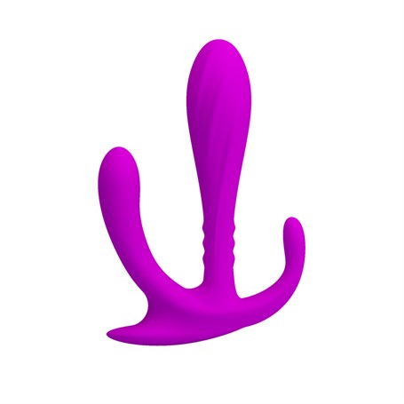 G-Spot Klitoral Uyarıcılı Stimülatör Anal Plug görsel 2