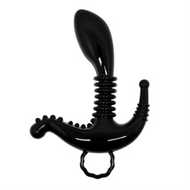 Klitoral Uyarıcılı Prostat Stimülatör Anal Plug görsel 3