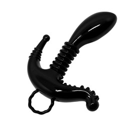 Klitoral Uyarıcılı Prostat Stimülatör Anal Plug görsel 2