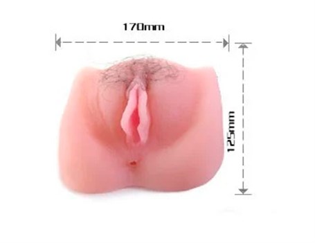 Gerçekçi Ten Dokulu Realistik Vajina Mastürbatör görsel 3