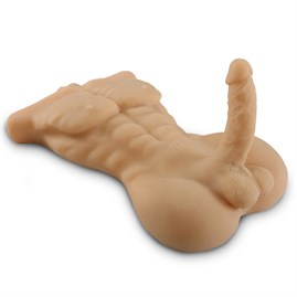 2 İşlevli Gerçek Ölçülerde Realistik 18 cm Penisli Erkek Vücut - Daniel görsel 2