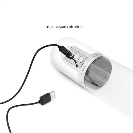 USB Şarjlı Full Otomatik Penis Vakum Pompası - Maximizer Worx VX5 görsel 2