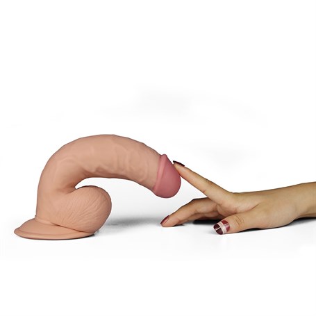 LOVETOY UR3 Yeni Nesil Titreşimli 20 cm Realistik Vibratör Dildo görsel 4