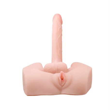 Titreşimli Ses Çıkarma Özelliğine Sahip Realistik Penis Ve Vajina görsel 2