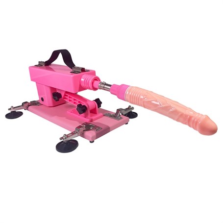 Otomatik Gidip Gelmeli Seks Makinesi Pembe görsel 3