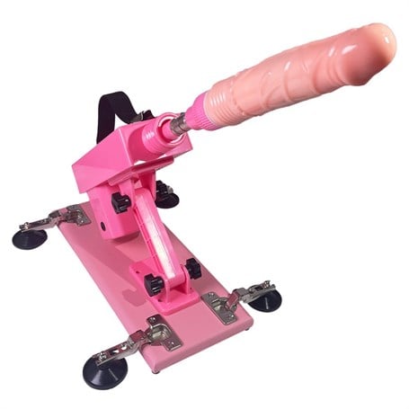 Otomatik Gidip Gelmeli Seks Makinesi Pembe görsel 2