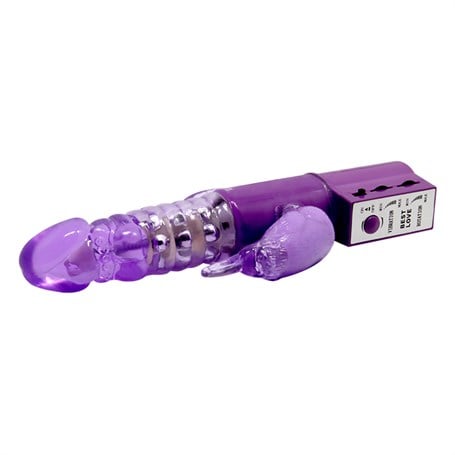 Oynar Başlı Klitoral & Anal Uyarıcılı Teknolojik Vibratör Penis görsel 3