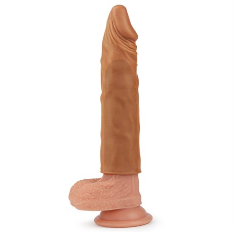 Pleasure Extender 5 cm Dolgulu Premium Melez Silikon Penis Kılıfı görsel 3