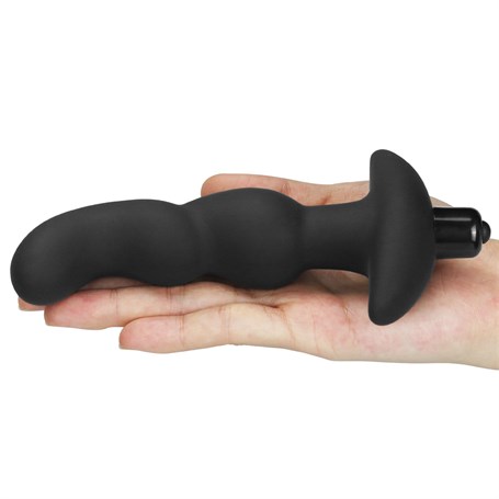 Prostat ve Testis Uyarıcılı Titreşimli Anal Vibratör Anal Plug görsel 2