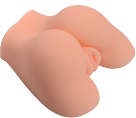 2 İşlevli 3D Realistik Kalça Suni Vajina Anüs - Small Red Plum görsel 2