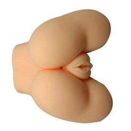 2 İşlevli 3D Realistik Kalça Suni Vajina Anüs - Small Red Plum görsel 3