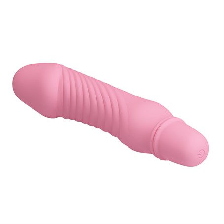 Titreşim Özellikli Vibratör Açık Pembe 13.5 cm Pretty Love görsel 4