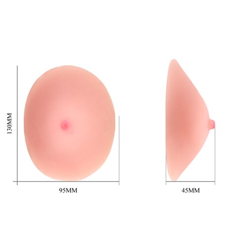 True Breast Gerçekçi Realistik Kadın Göğüsü Bayan Yapay Göğüs görsel 4