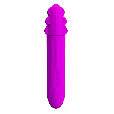 USB Şarjlı 12 Fonksiyonlu & 4 Rotasyon Özellikli Oynar Başlı Teknolojik Vibratör görsel 2