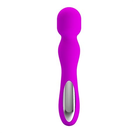 USB Şarjlı 30 Fonksiyonlu Titreşimli 17 cm Teknolojik Vibratör görsel 2